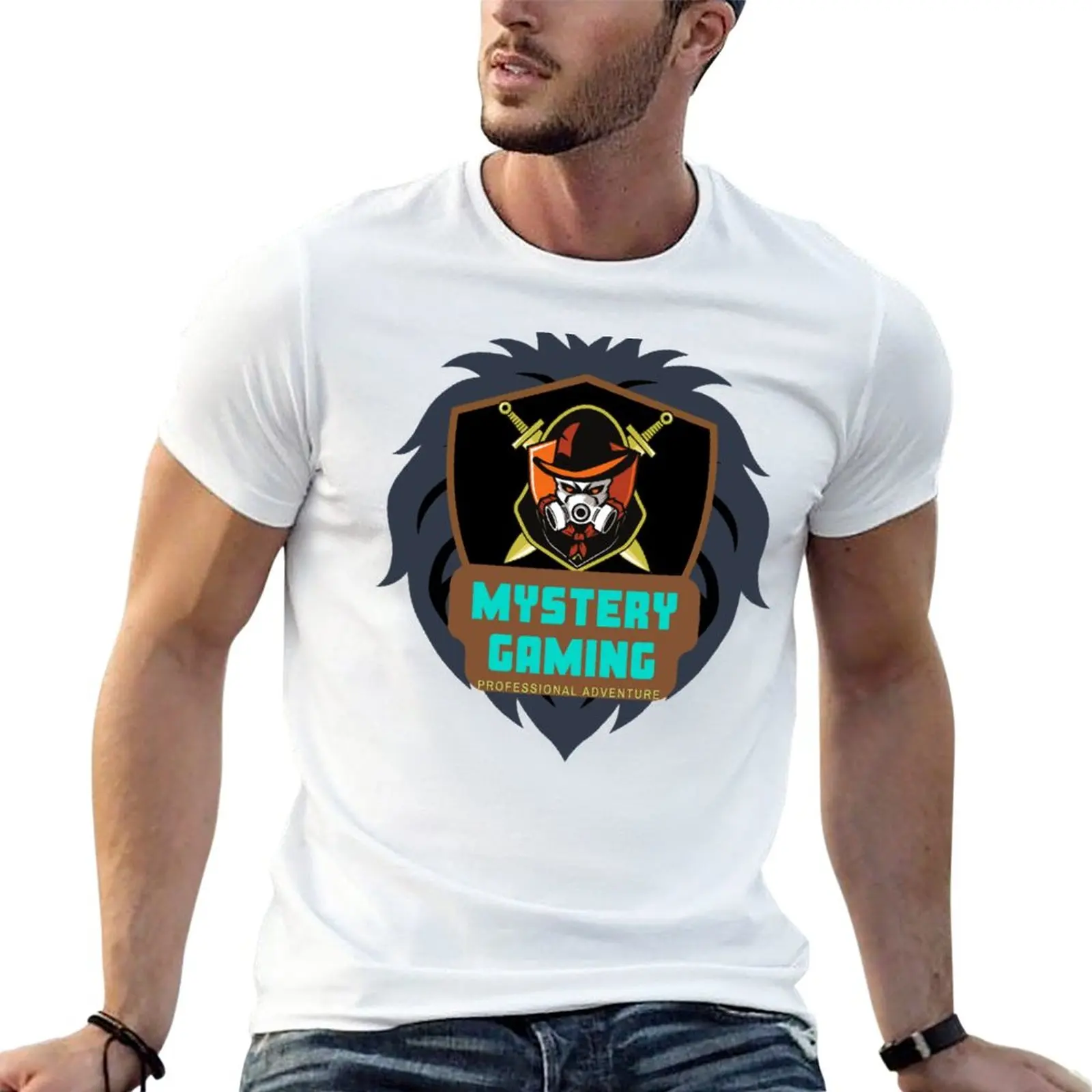 

New Mystery Gaming T-Shirt summer top quick-drying t-shirt black t shirts t shirts for men cotton