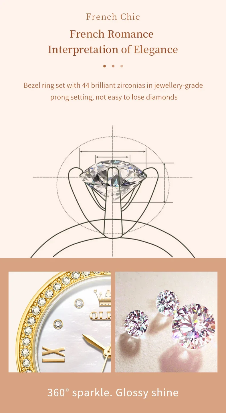 OLEVS 9903 Women's Watch description image 5