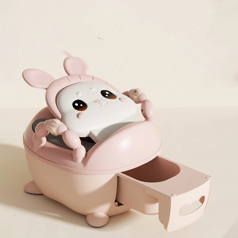 Children's Toilet Seat Baby Drawer Style Baby Enlarged and Thickened Bedpan Urinal Children's Cartoon Seat Toilet 3