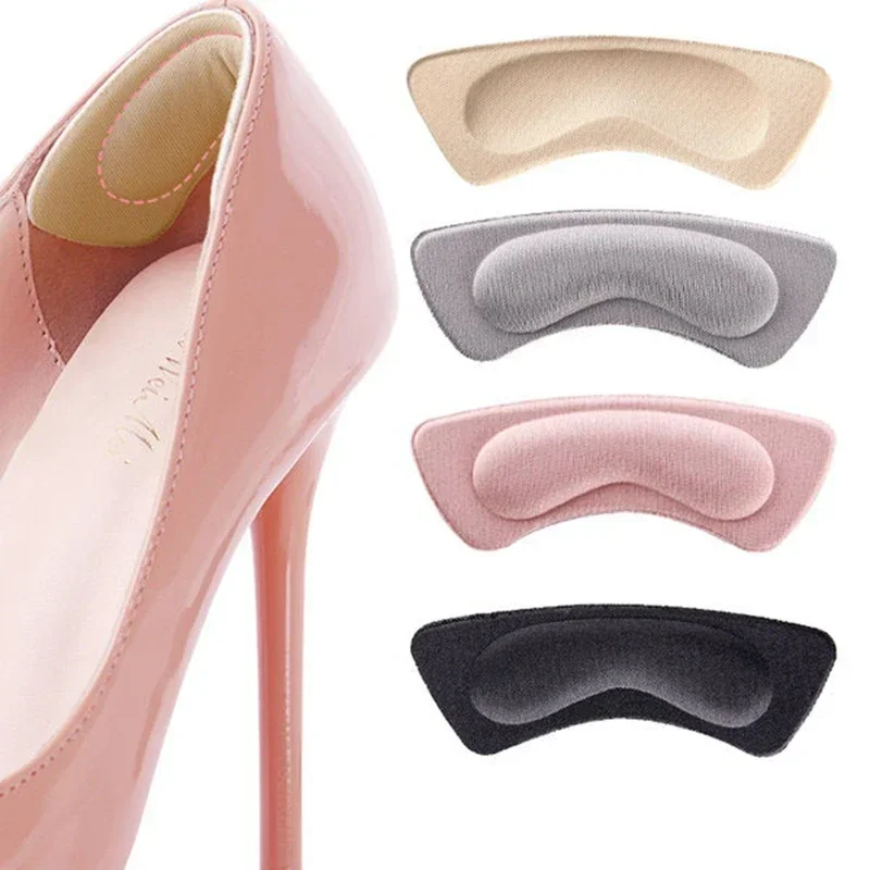 

Heel Protector Insoles for Shoes High Heels Pad Adjust Size Adhesive Heel Pads Liner Sticker Pain Relief Foot Care Insert Women