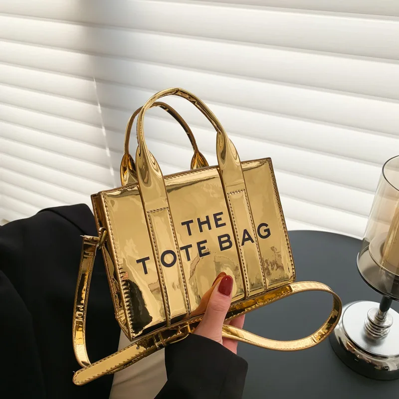 

Модная Женская дорожная сумка, женские сумки-тоуты, переносные повседневные Простые регулируемые ремешки из искусственной кожи с контрастными буквами, женская сумка