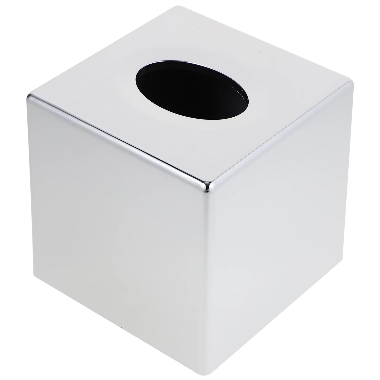 

Napkin Holder Tissue Stainless Steel Container Toilet Paper Facial Dispenser Plastic Office Towels