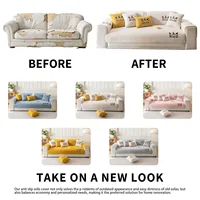 Housse de canapé de qualité pour salon, pour les commandes personnalisées, veuillez contacter le service client, possibilité de personnaliser les tailles et les couleurs 2