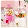 Mini Candy Machine Egg Gum Coin Savings Box Money Can Cute Gift Sugar Scratching Machine Ball Catcher Educational Toys 1