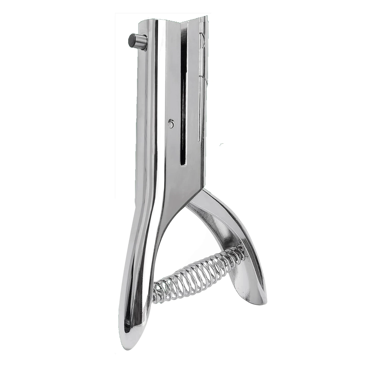 

Hole Punch 1/8 Inch, Heavy Duty Hole Punch, Paper Card Portable Handheld Long, 2 Inch Reach Deep (3Mm)