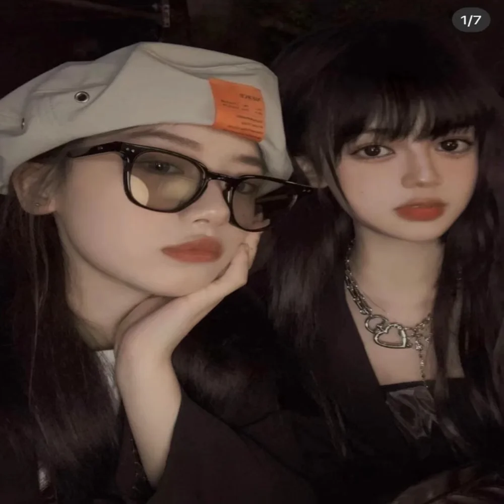 Fashion Glasses Trendy Unisex Glasses Frame Anti Blue Light Glasses Retro For Cycling Shopping Beach