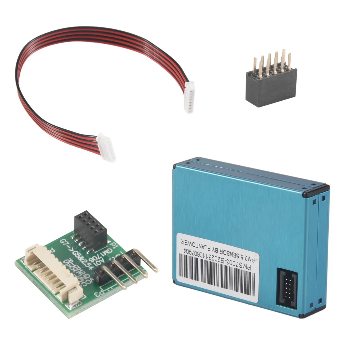 PM2.5 DUST SENSOR PMS7003 / G7 Thin Shape Digital PM2.5 Sensor (Inculd Transfer Board + Cable) ZJY