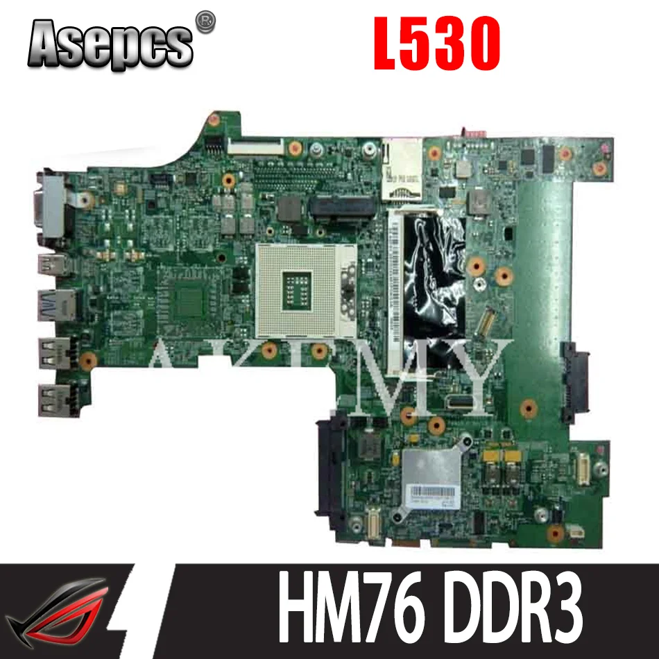 

04Y2022 04W6680 04Y2024 для Lenovo thinkpad L530 материнская плата для ноутбука 15 дюймов HM76 gma hd4000 DDR3