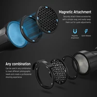 NEEWER CRM2 Magnetic Accessories Kit for Round Head Flash Z1-C Z1-N Z1-S Z2-C Z2-N Z2-S Compatible with Godox V1 Speedlites 3