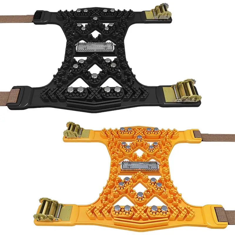 Car Tires Snow Chains for winter auto Wheel Tyre Anti-skid Chains Portable car Mud Tires Cable Belt for Emergency Accessories