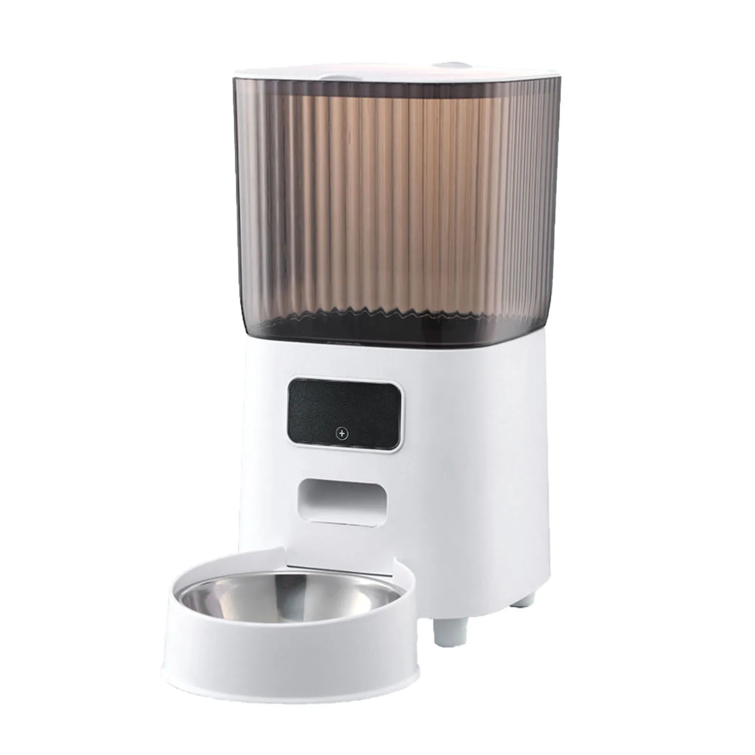 smart pet feeder front view
