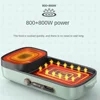 1600W Electric Stove, 220V Hot Pot Electric Cooker With Grill,Multi-Function Electric Roaster Pan,Non-Stick Cooking Surface 4