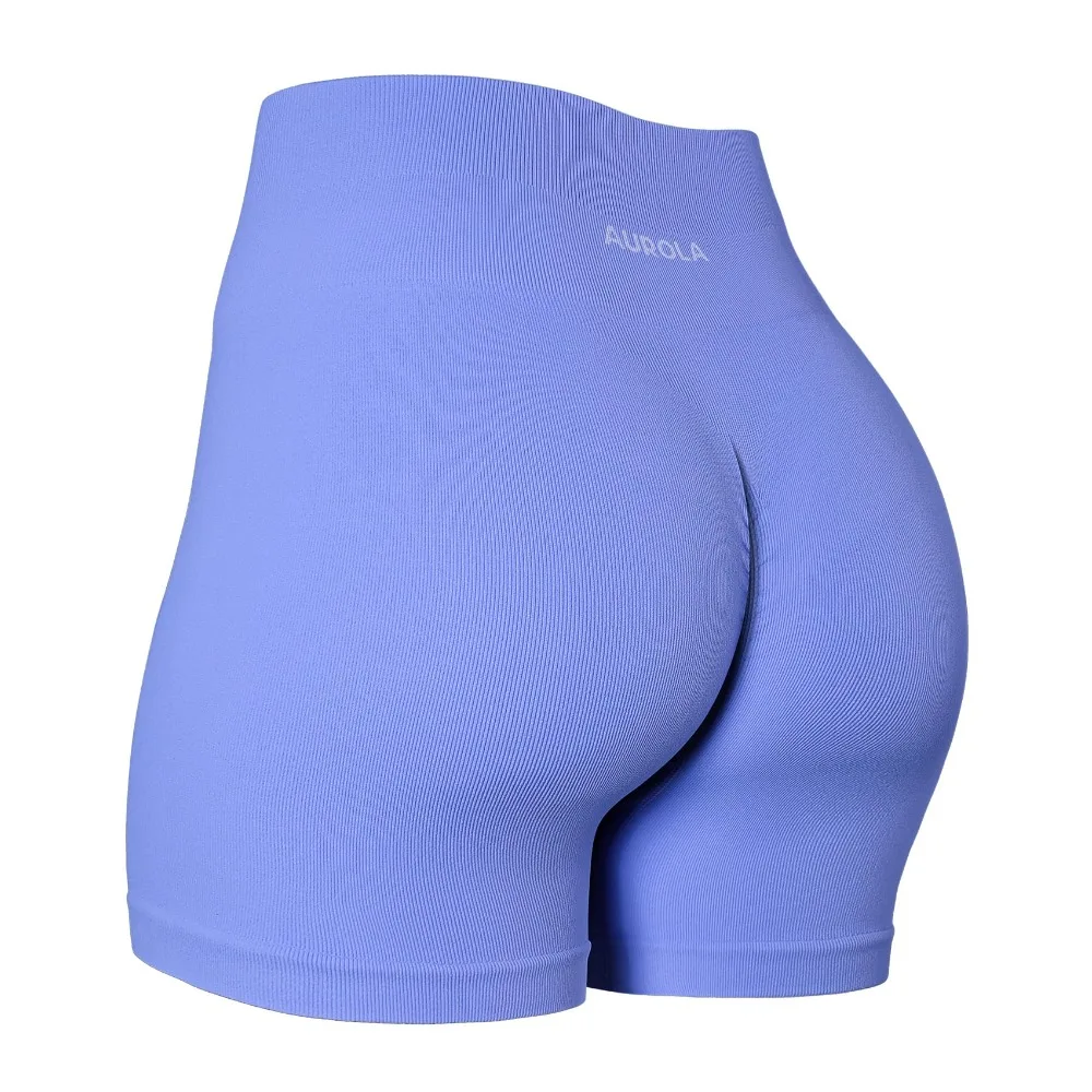 AUROLA Intensify Workout Shorts for Women Seamless Scrunch Short Gym Yoga Running Sport Active Exercise Fitness Shorts