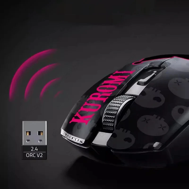 Razer ゲーミングマウス（Hello Kitty & Kuromi 限定） Razer-Sanrioハローキティワイヤレスゲーミングマウス,限定版,60g,超