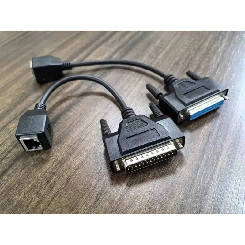 ILDA-RJ45 신호선 DB25 남성 및 여성용 ILDA-네트워크 케이블-A86Z