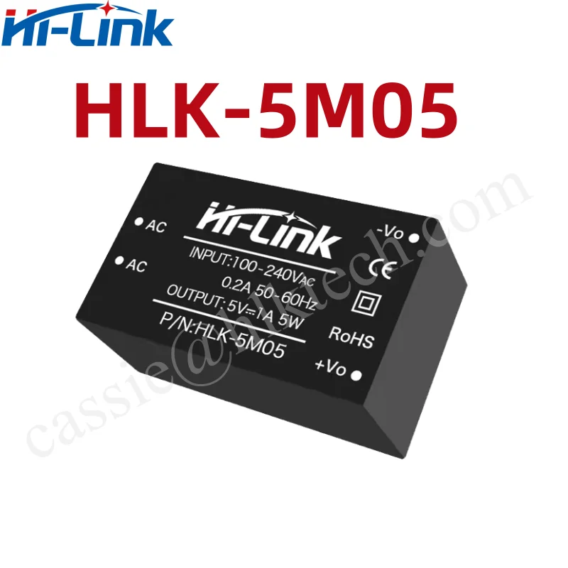 Hi-Link AC-DC converter 5W AC 220V to DC 5V 5M03 HLK-5M05 1A isolated switching step-down power supply module