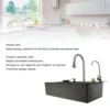 Kitchen Sink Professional Modern Easy Installation Rustproof Undermount Kitchen Sink Thickened Large Capacity for Home Kitchen 6