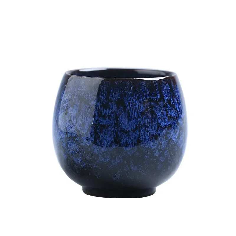 Kiln Change China Ceramic Tea Cup Porcelain Kung Fu Tea Cup Pottery Drinkware Tableware Coffee Mug Wine Mug 1pcs tea cup