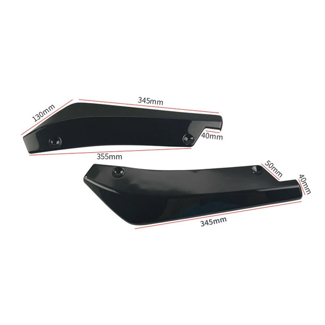 Universal Auto Vorne Stoßstange Hinten Streifen Lip Spoiler