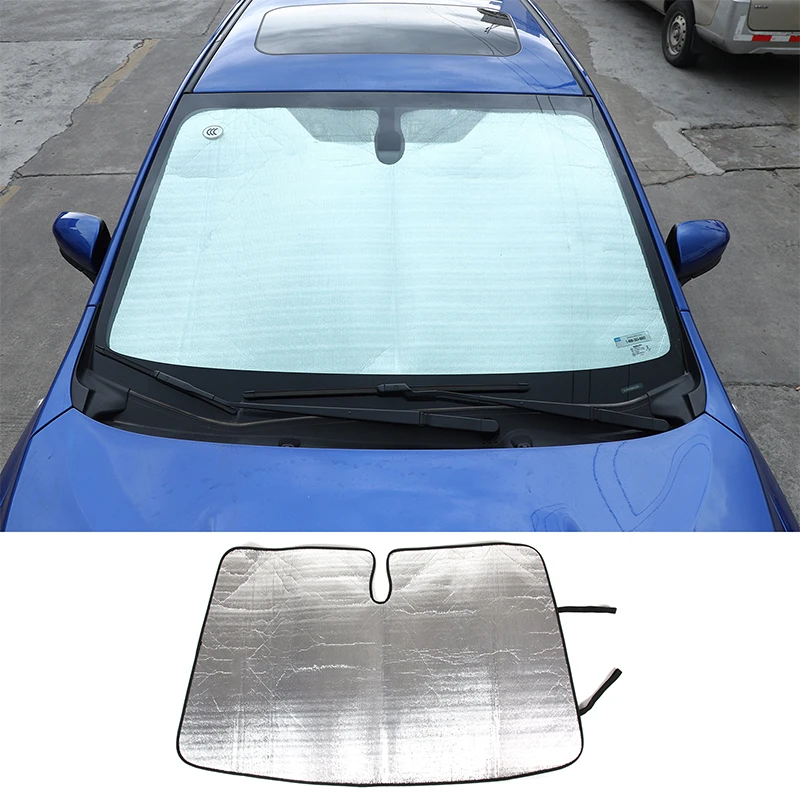 

For 2021-2023 Subaru WRX aluminum foil car styling car front glass sunshade car decoration protection accessories