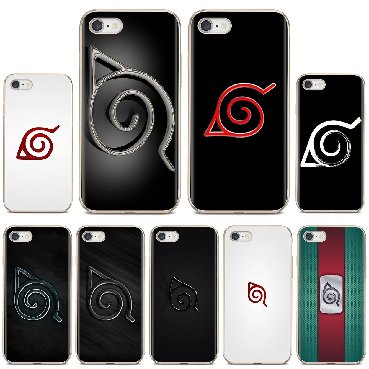 Silicone Cover Anime Naruto Konoha Logo Leaf Village For LG G5 G6 G7 Q6 Q7 Q8 Q9 V10 V20 V30 X Power 2 3 Spirit G2 G3 G4 Mini |