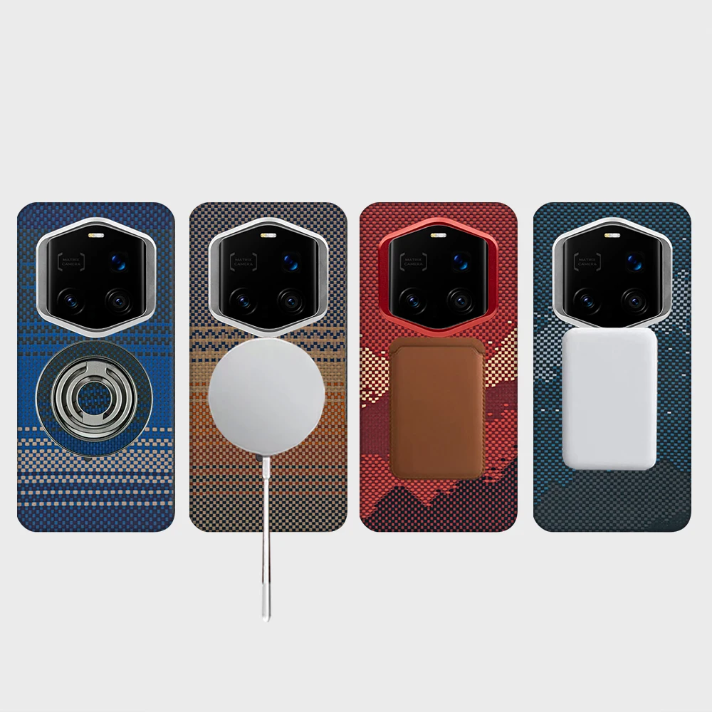 Enhanced Product Title:  
Sleek Kevlar Carbon Fiber Magnetic Case - Slim, Lightweight, and Durable