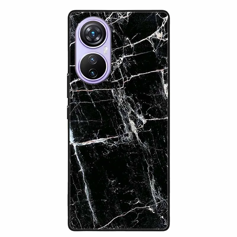Lovely Marble Print Silicone TPU Phone Case - Soft Back Cover