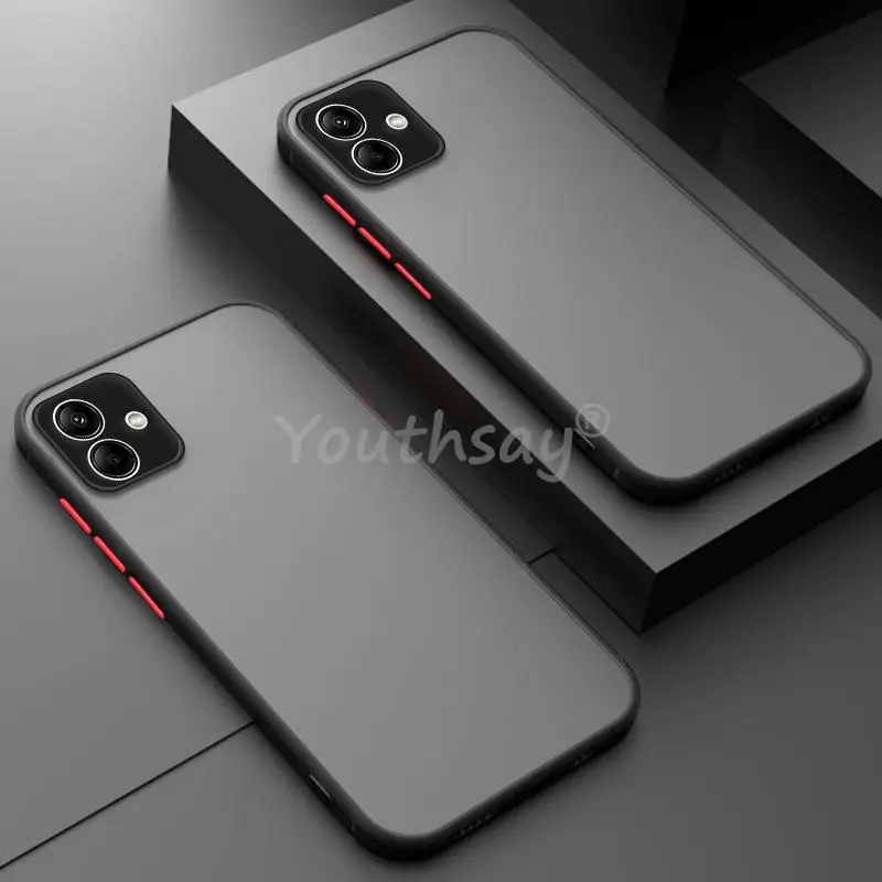 Per Samsung Galaxy A04 Custodia In Silicone Opaco Cover Per Samsung A04 A04E A04S A03 Core A03S Custodia Protettiva In Gomma Galaxy A04 Cover