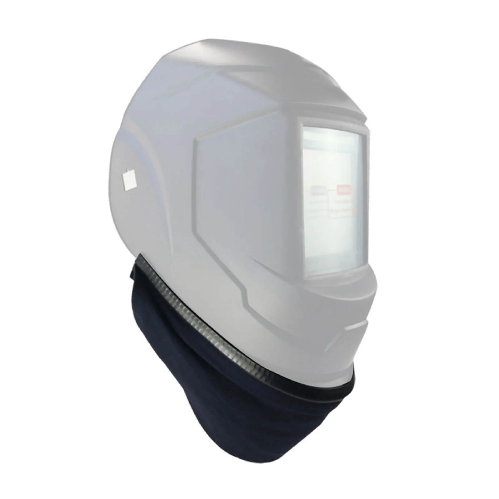 

Wraparound Welding Helmet Bib Black Anti-Scald Splash Scarf Removable Welding Bib Removable Welder Bib Welding Protective