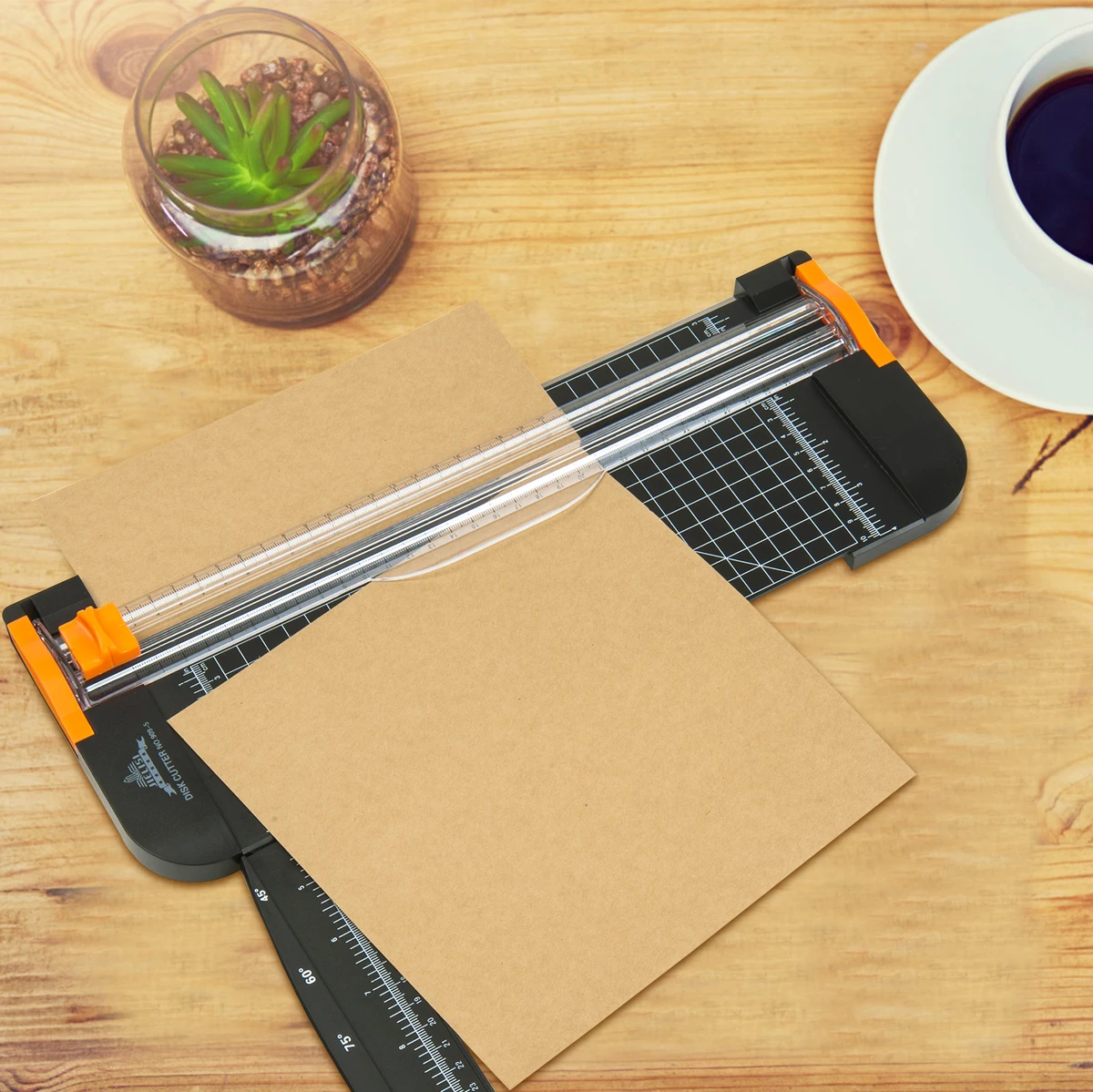 A4 Portable Paper Trimmer Paper Cutter Cutting Machine 12.2 Inch Cutting Length for Craft Paper Card Photo Laminated Paper Scrap — view 6