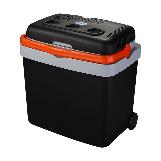 33 Liter Sport Fridges Warm And Cold Retractable Rod With Wheels Travel Camping Beverage Refrigerators 1