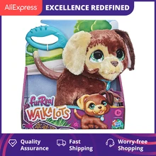 

FRR Walkalots Big Wags Interactive Puppy Toy Funny Pet Sounds And Bounce Walking Cute Toys Animal Stuffed Cartoon Unicorn Soft