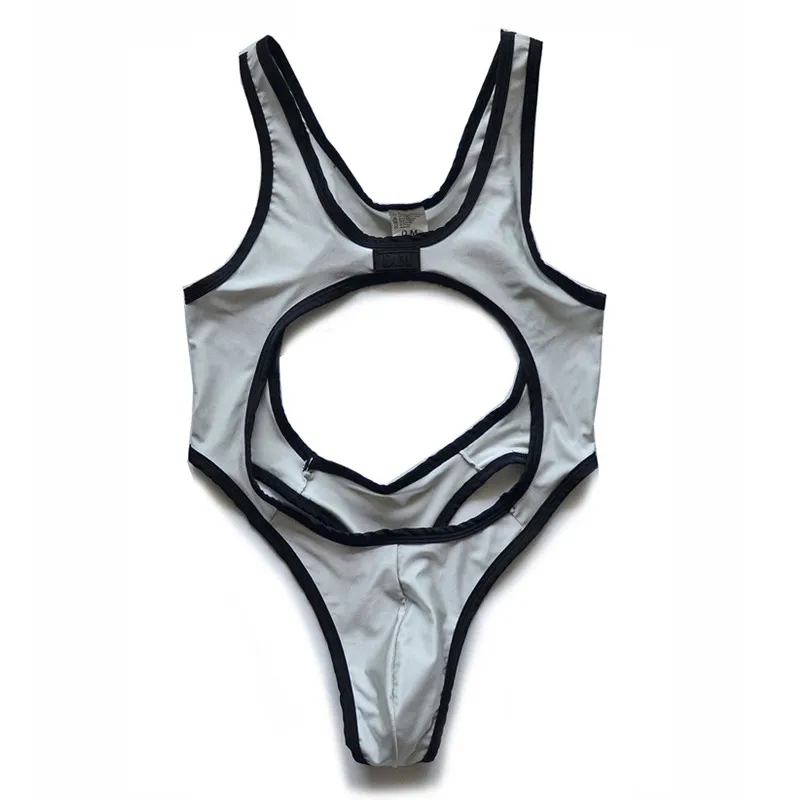 Men Undershirt New Mens Bodysuit Undershirts Back Thong Slim Shaper Onesie Vest Jumpsuits Undershirts Bodywear Sport Bodybuilding Singlets