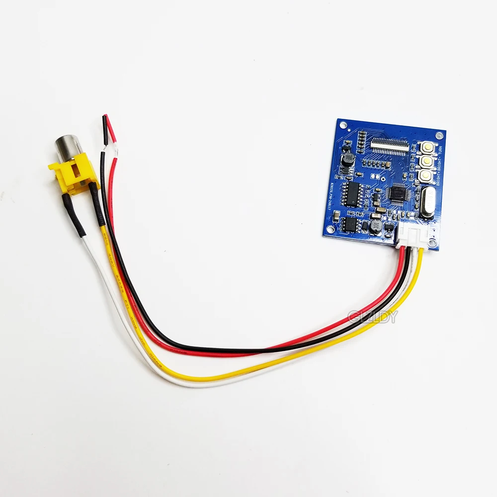 2.8 inch lcd display module kit NTSC/PAL automatic switch 960x240 4:3 auto switch RCA AV for doorbell Car Display CCTV Car Video