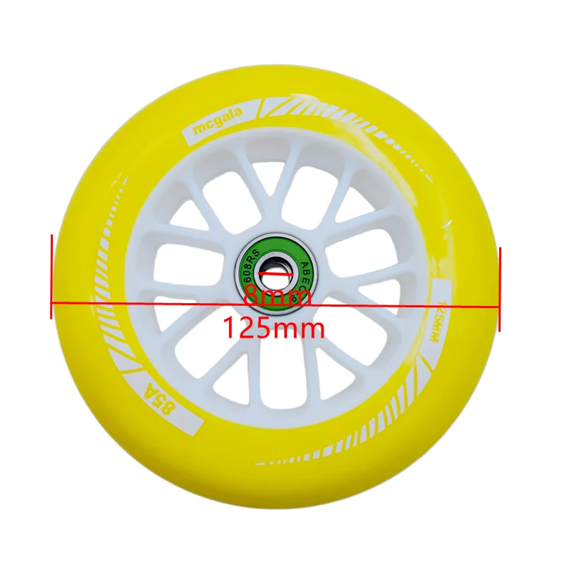 Speed Wheel 125mm speed wheel 125mm 85A 125x24 mm including bearings