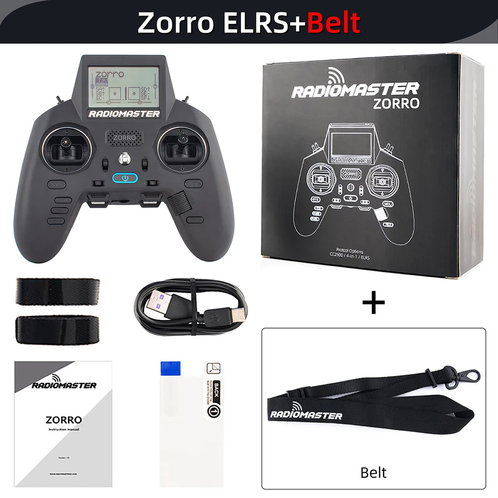 RADIOMASTER ZORRO ELRS 4-in-1 コントローラー radiomaster-zorro-radio-