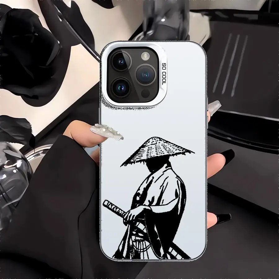 Guard Samurai Swordsman Soft Cover Phone Case