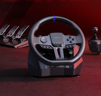 Volante motrice da corsa PXN V9 Gen2 270 ° / 900 °   Volante da gioco vibrante per PS4, PC, PS3, Xbox Series X | S, Xbox One