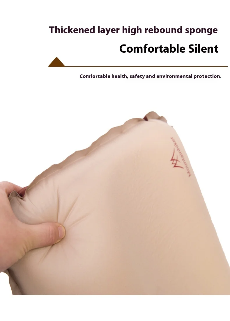 Description Picture 3 of itemMountainhiker Portable Self-Inflatable Camping Pillow 3D Ultralight Sponge Small Pillow Home Outdoor Camping Travel Pillow