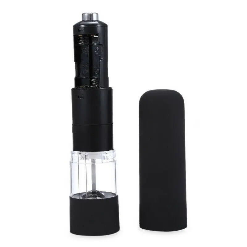 Multi Functional Pepper Grinder Stainless Steel Electric Pepper Grinder Kitchen Black Sea Salt Food Grinding