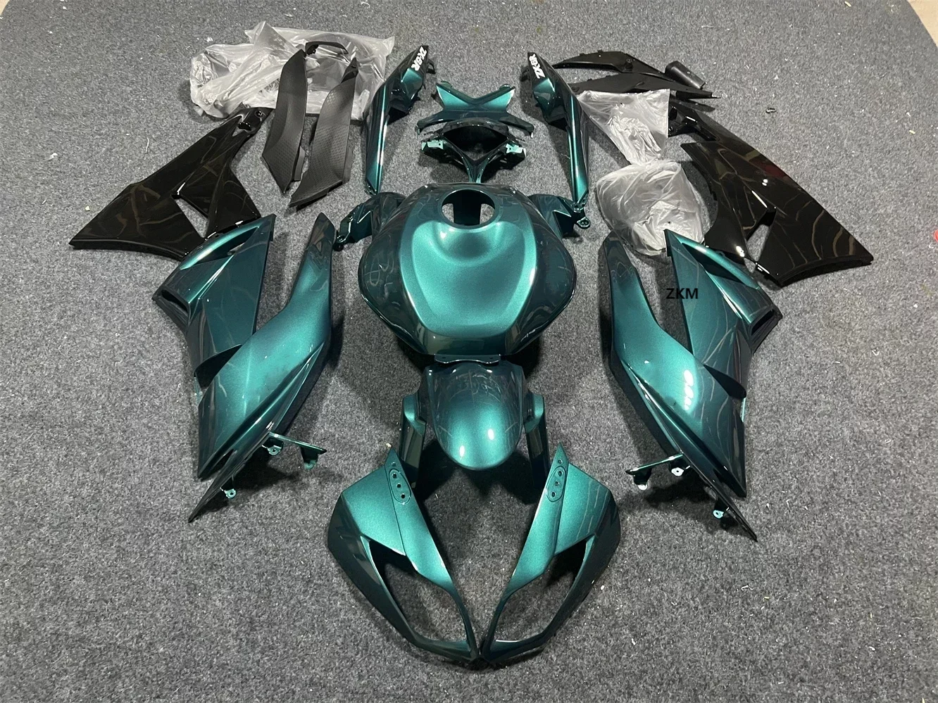

Fit For Ninja ZX-6R ZX6R 636 2009 2010 2011 2012 09 10 11 12 Motorcycle Fairings Accessories New ABS Shell Matte black