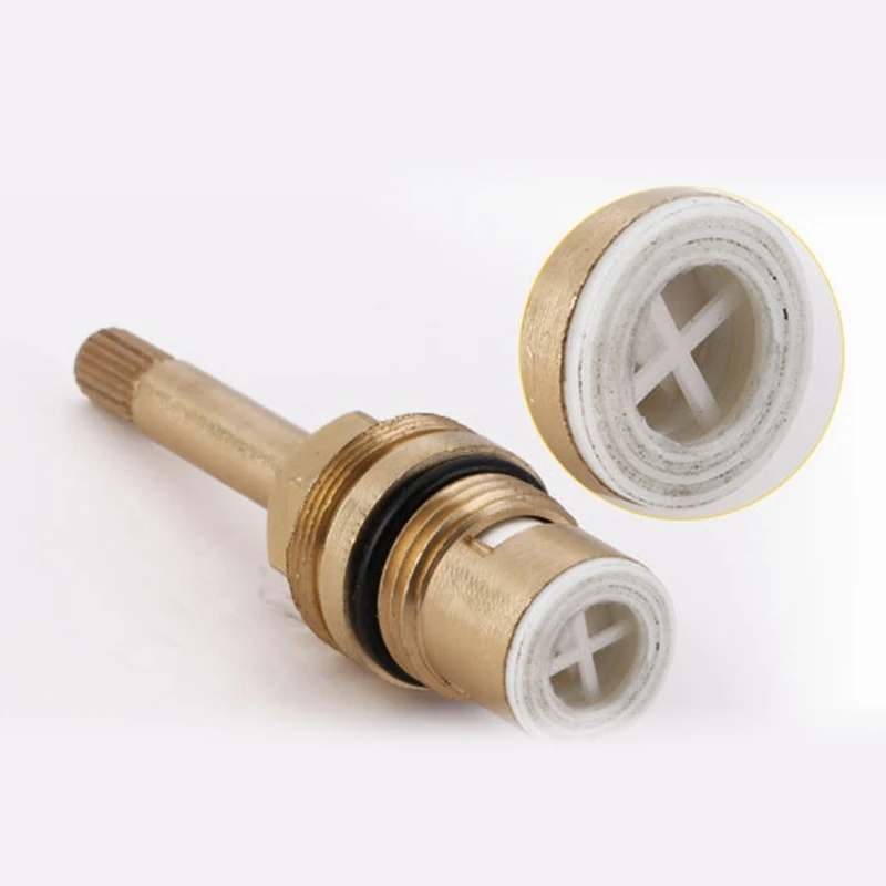Long Time Use Sturdy Brass Faucet Cartridges Insert for Plumbing Fixtures