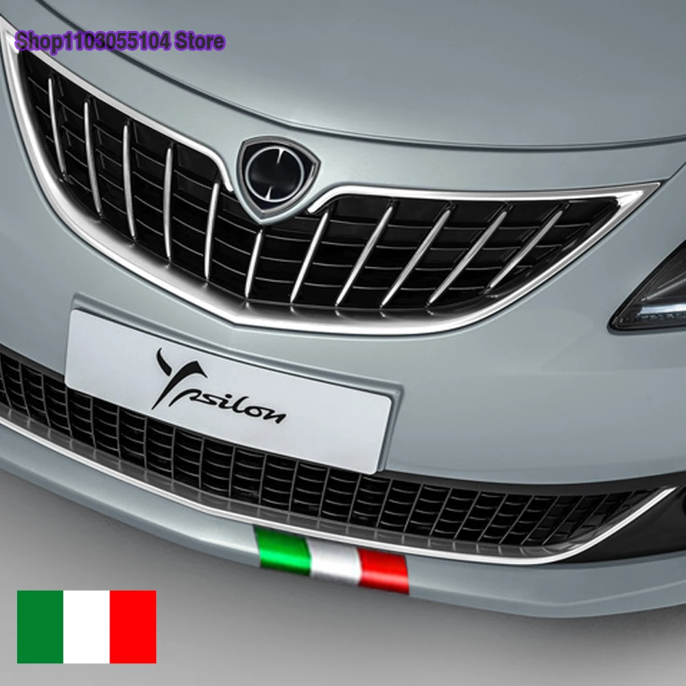 

Трехцветная Автомобильная наклейка на голову для Lancia Ypsilon Musa Voyager Thema Delta, автомобильные аксессуары