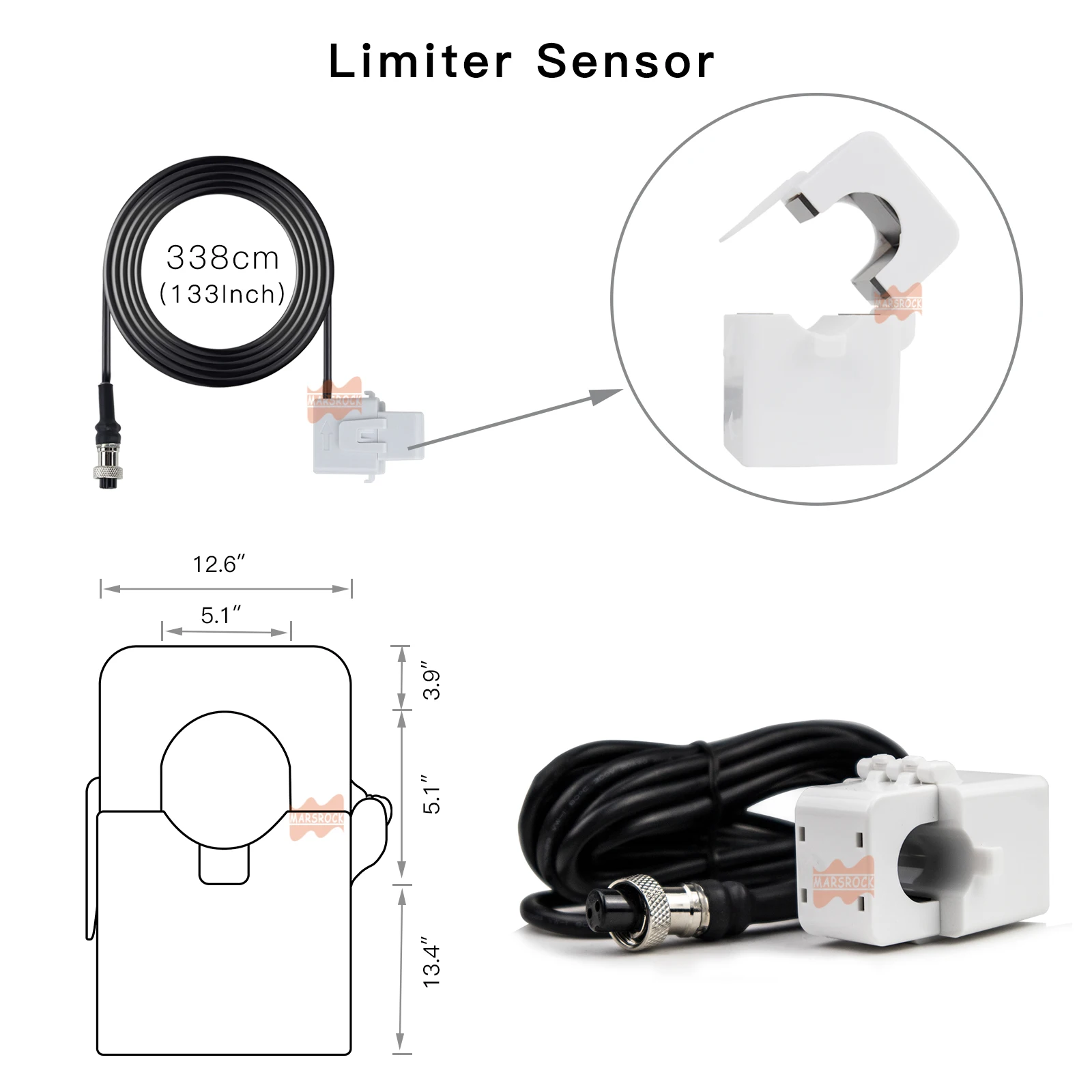 20m limitador sensor cabo para 1000w 2000 01