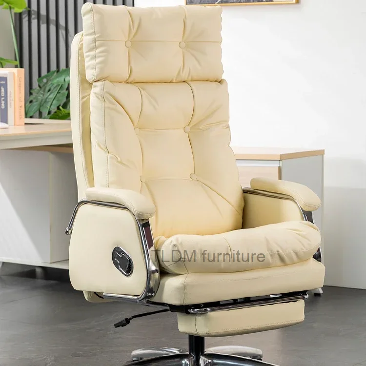 

Massage Reclining Office Chairs Arm Ergonomic Comfy Swivel Office Chairs Gamer Comfortable Sillas Para Escritorios Furniture
