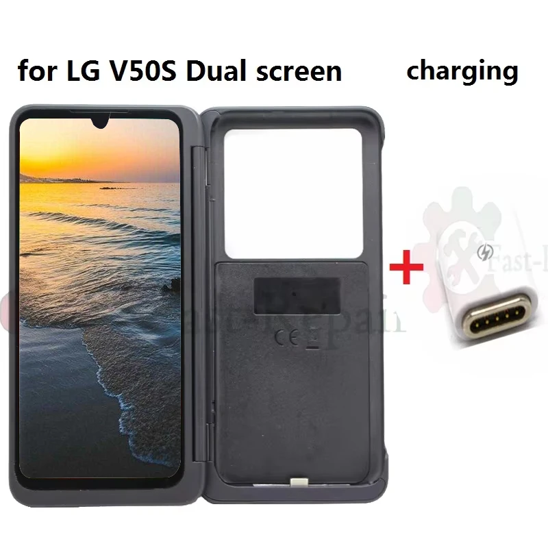 Secondary Screen For LG V50S ThinQ 5G For LG G8X LCD Dual