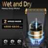 Sejoy Hair Clipper Men With Replacement Cutter Head And Guide Combs Hair Trimming & Beard Grooming 2
