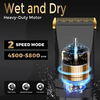 Sejoy Hair Clipper Men With Replacement Cutter Head And Guide Combs Hair Trimming & Beard Grooming 2