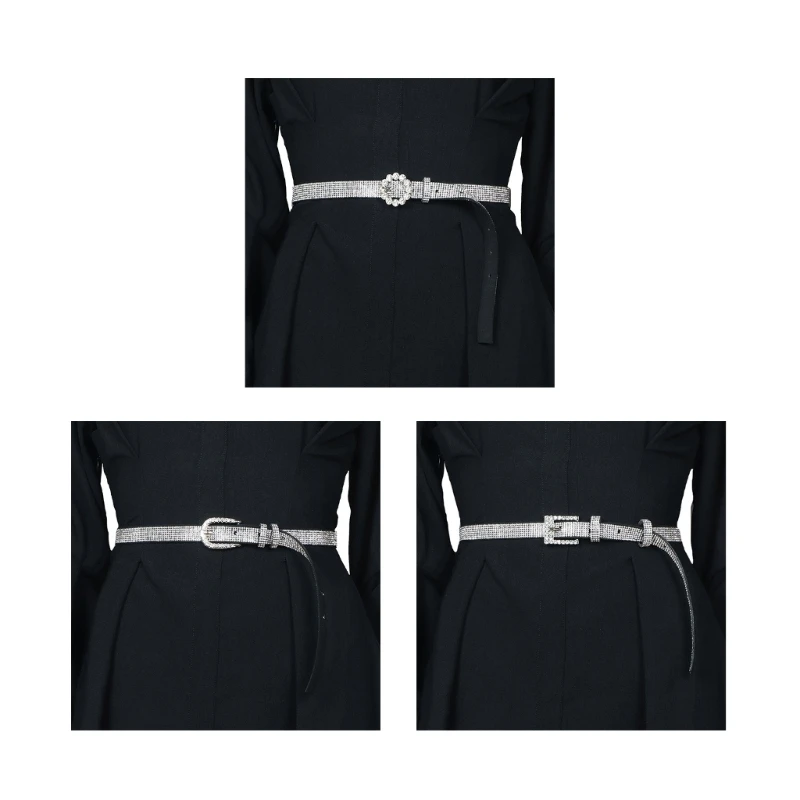 

Fashion Male Female Pin Buckle Belt Adjustable Waist Straps for Shirt