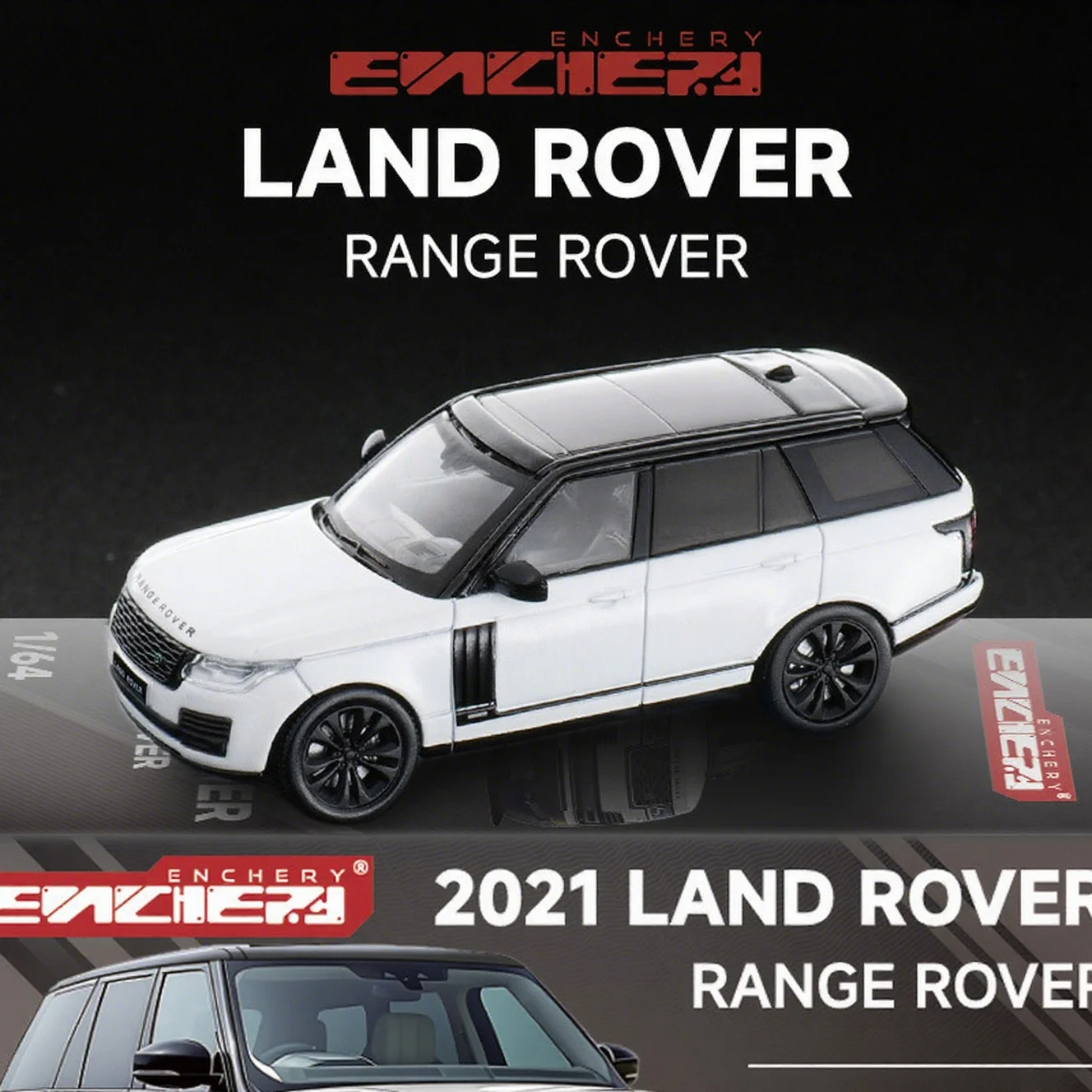 Enchery Luxury Alloy Executive SUV Collectors Toy Car - Premium Simulation